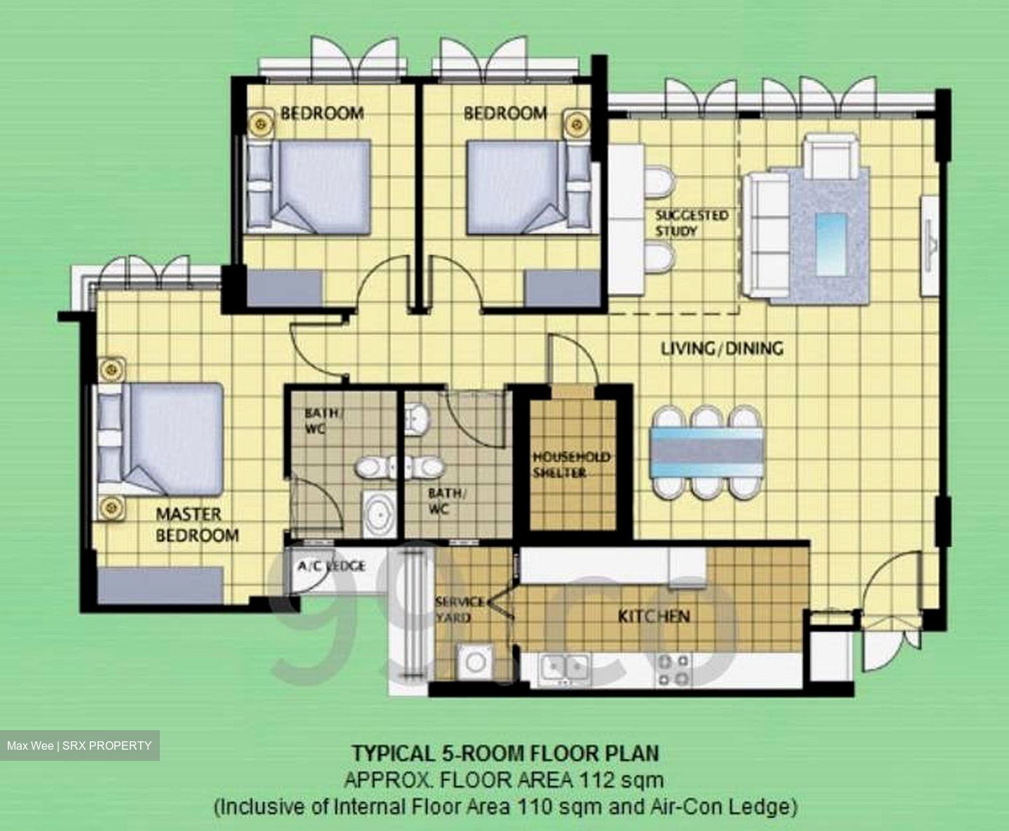 Blk 266D Punggol Emerald (Punggol), HDB 5 Rooms #518803441